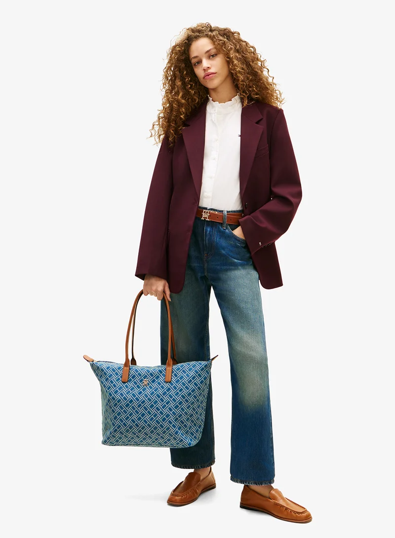 تومي هيلفيغر Flag Denim Tote Bag